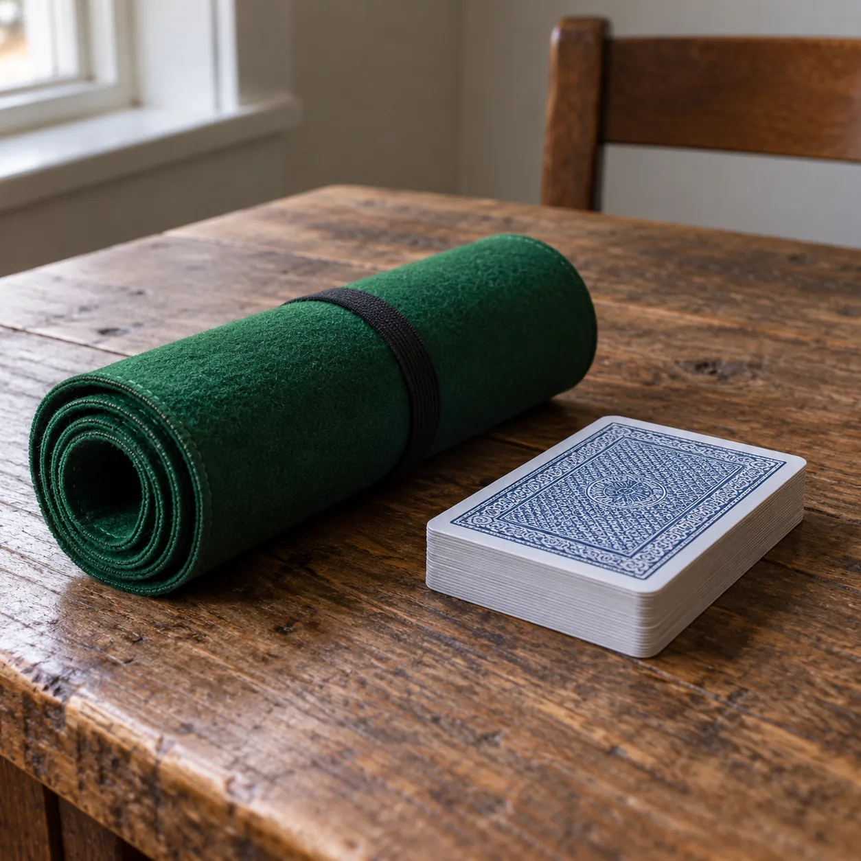Bàn chơi bài — ảnh minh họa AI